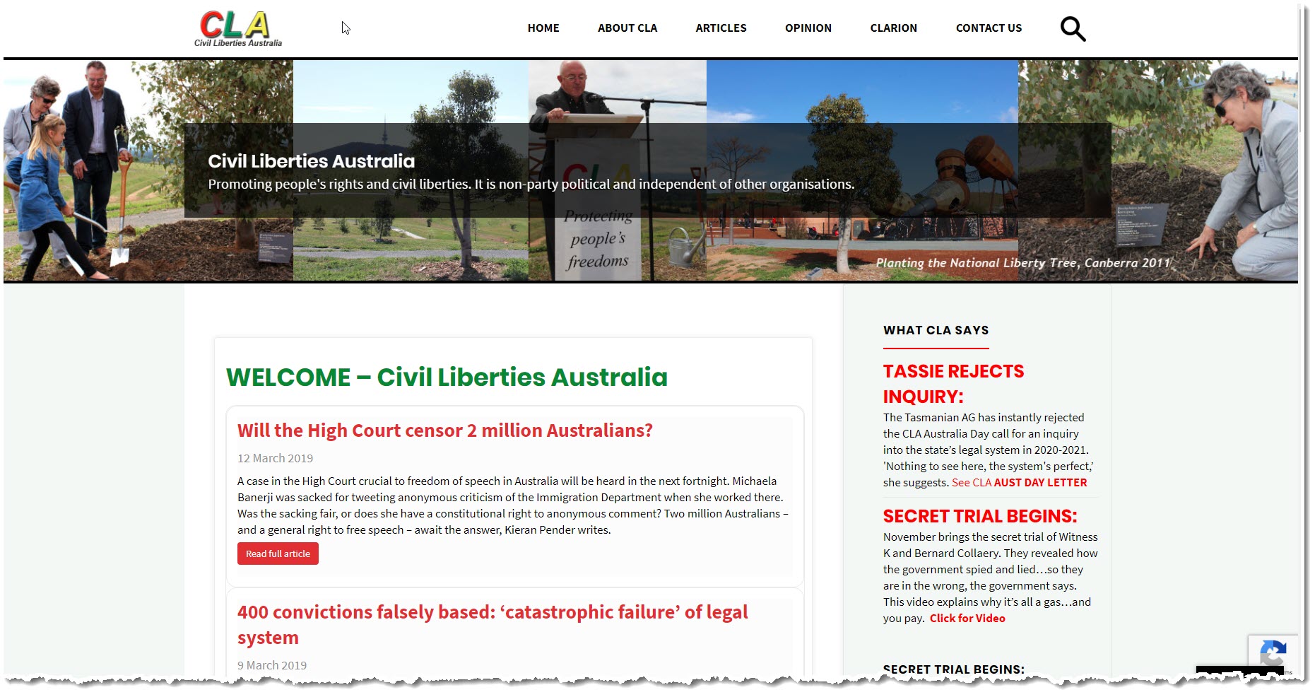 Civil Liberties Australia